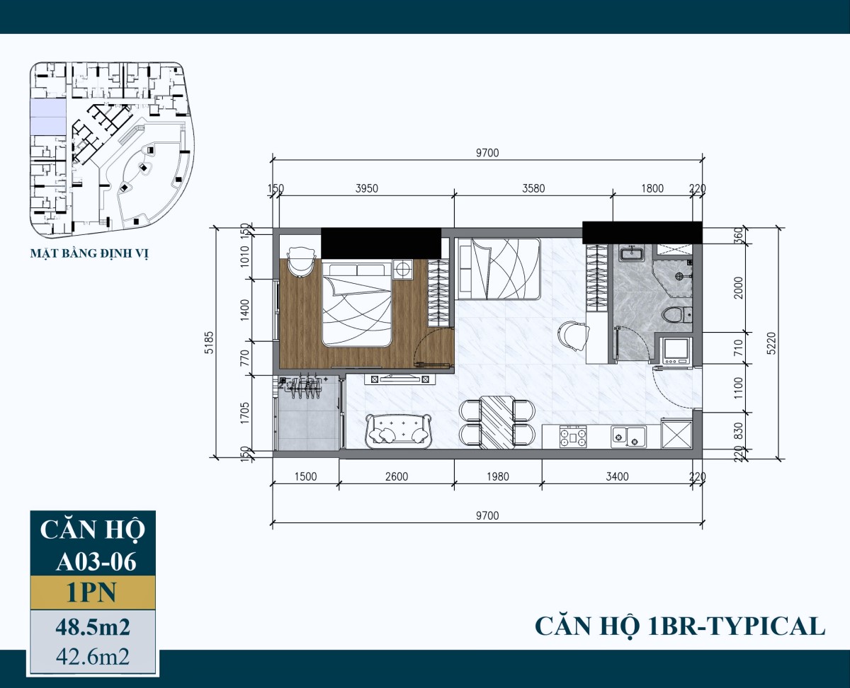 Căn Artstella 1pn